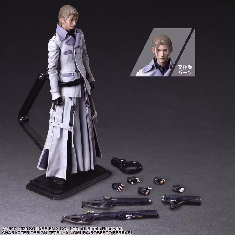 Final Fantasy VII Remake Rufus Shinra Play Arts Kai