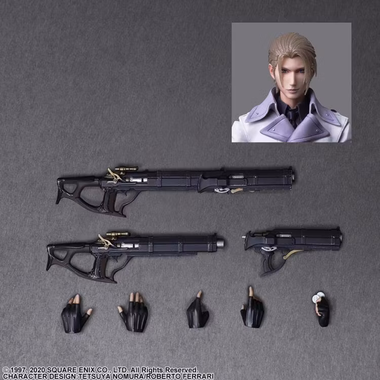Final Fantasy VII Remake Rufus Shinra Play Arts Kai