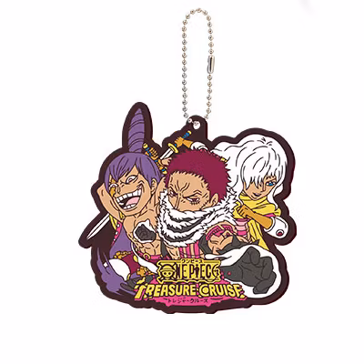 One Piece Ichibansho - Treasure Cruise Vol.2 Set of 8 Keychains