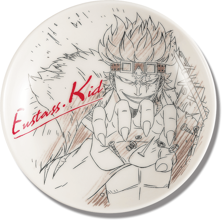 One Piece Decorative Porcelain Plate - Ichibansho - Ex Devils (H)