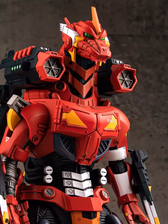 Godzilla vs. Evangelion Mechagodzilla (Type-3 Kiryu EVA Unit-02 Color Ver.) Exclusive Model Kit