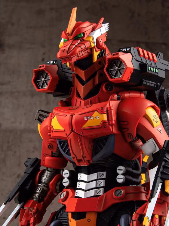 Godzilla vs. Evangelion Mechagodzilla (Type-3 Kiryu EVA Unit-02 Color Ver.) Exclusive Model Kit