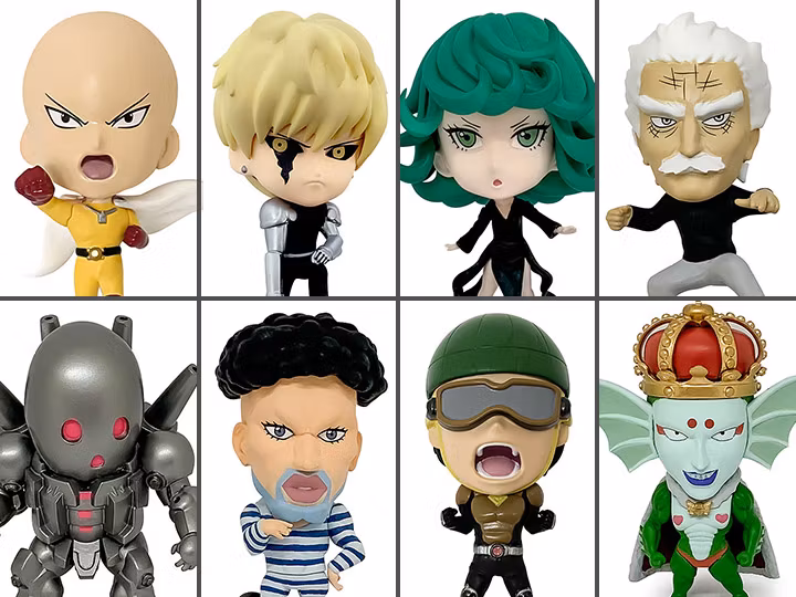 One Punch Man 16d Collectible Figure Collection: ONE-PUNCH MAN Vol.2
