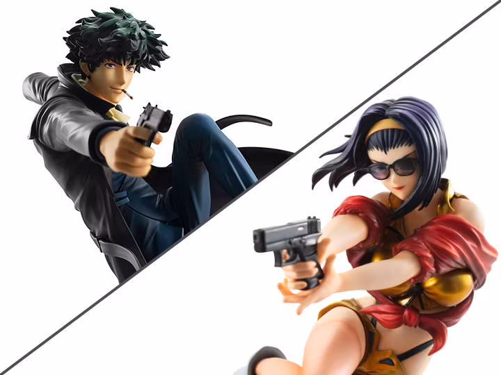 Cowboy Bebop Spike Spiegel & Faye Valentine 1st Gig Set of 2 Figures (Rerelease)
