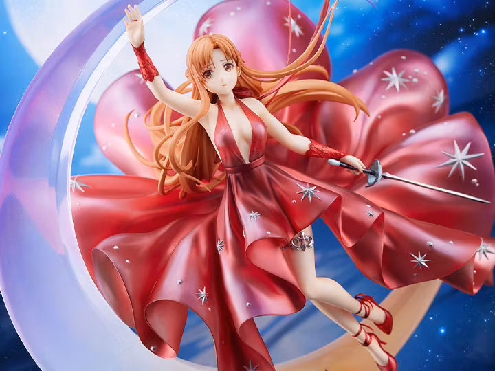 Sword Art Online: Progressive - Aria in the Starless Night Asuna (Crystal Dress Ver.) Shibuya Scramble Figure