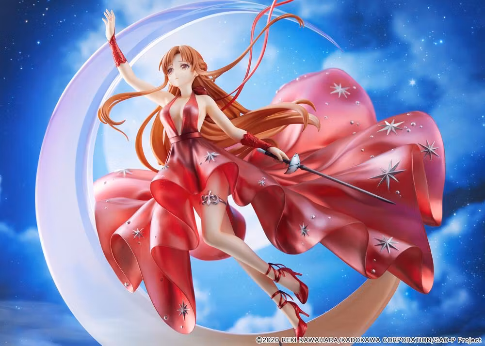 Sword Art Online: Progressive - Aria in the Starless Night Asuna (Crystal Dress Ver.) Shibuya Scramble Figure