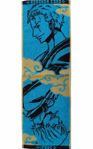 One Piece Ichibansho The Fierce Men Who Gathered at the Dragon Face Towel (B)