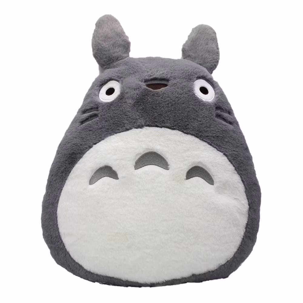 Studio Ghibli My Neighbor Totoro Nakayoshi Cushion Grey Totoro Plush