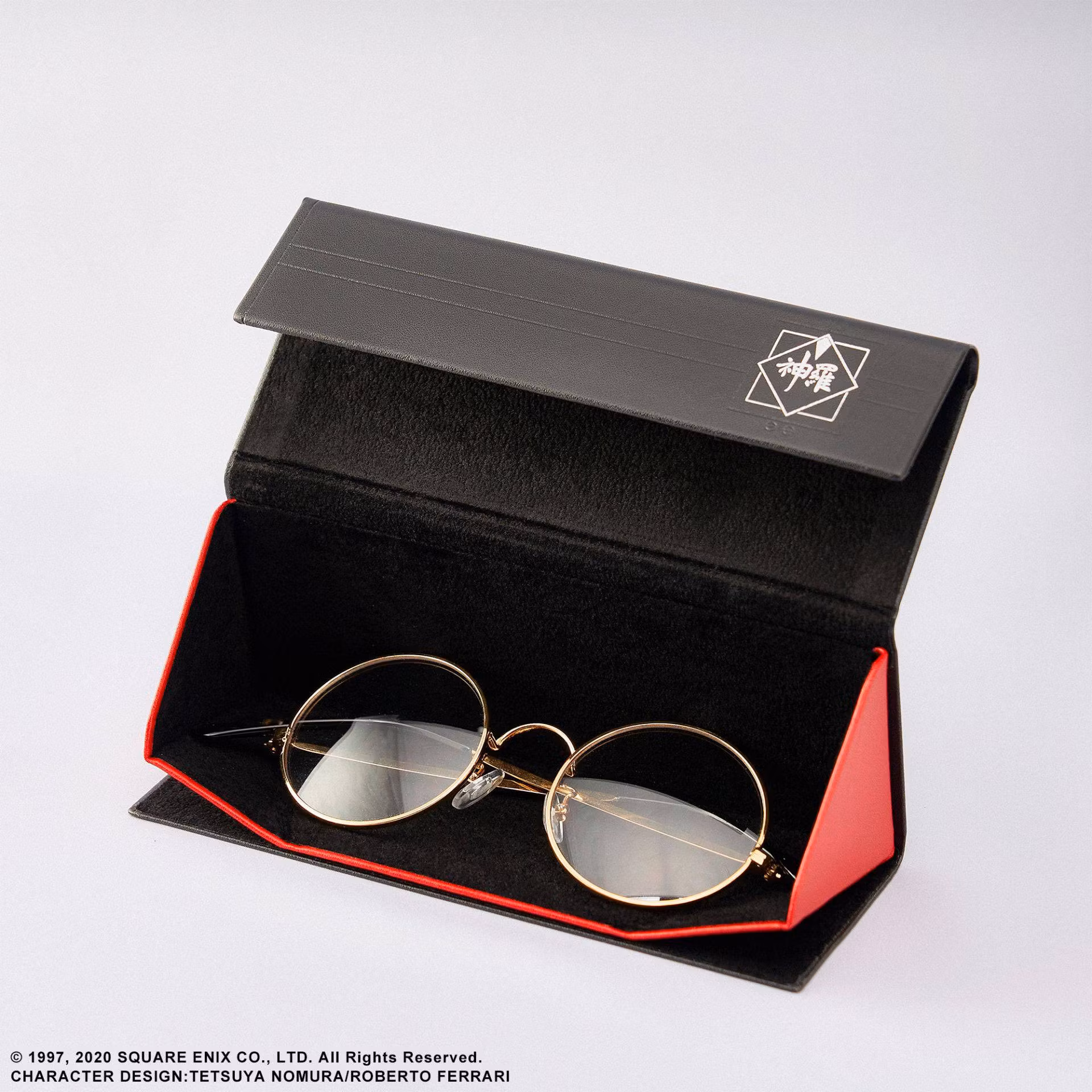 Final Fantasy VII Remake Foldable Eyeglass Case - Shinra