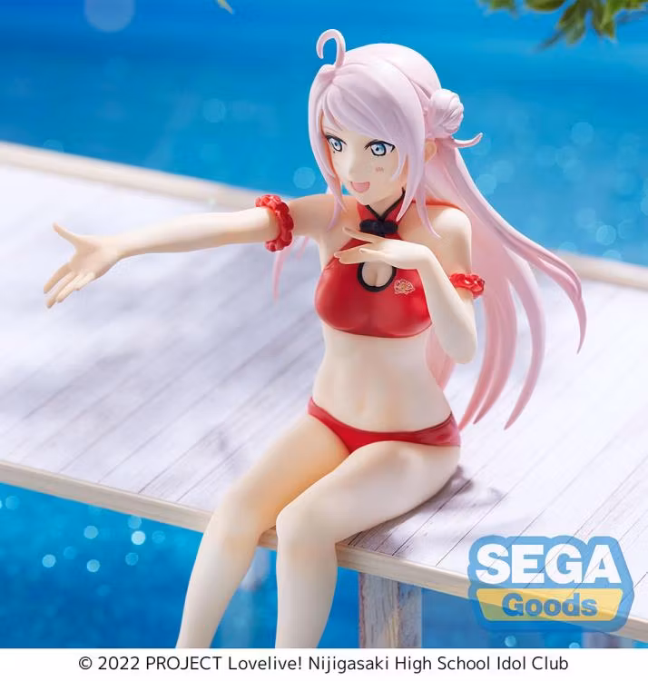 Love Live! Nijigasaki High School Idol Club Lanzhu Zhong Premium Perching Figure