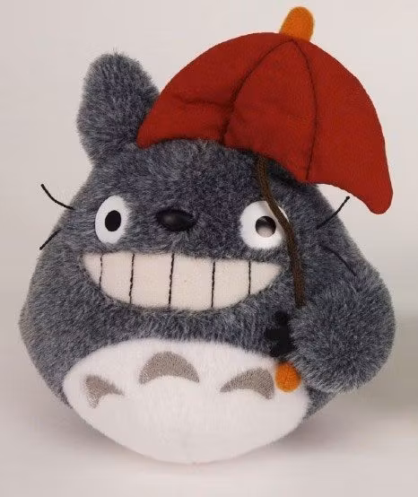 Studio Ghibli My Neighbor Totoro Plush Totoro Red Umbrella
