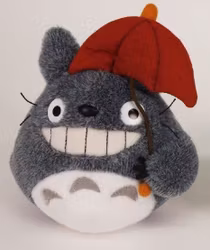 Studio Ghibli My Neighbor Totoro Plush Totoro Red Umbrella