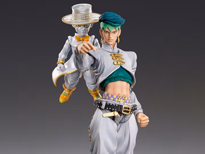 JoJo's Bizarre Adventure Super Action Statue Rohan Kishibe & Heaven's Door