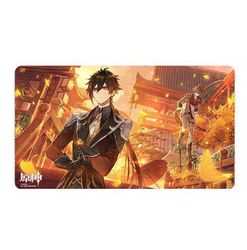Genshin Impact Devil Mission The Approaching Star Mousepad Zhongli Tartaglia