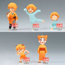 Demon Slayer: Kimetsu no Yaiba WCF Zenitsu Agatsuma Colletion Set of 5 Figures