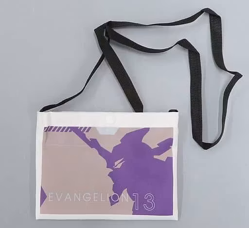 Evangelion Small Canvas Bag Ichibansho EVA 01 vs EVA 13 (F)