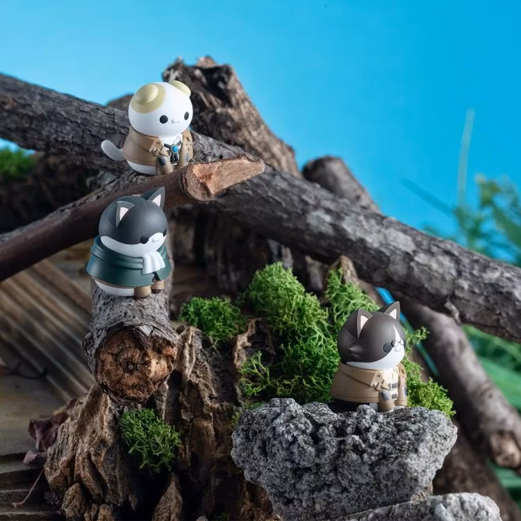 Attack on Titan Mega Cat Project Gathering Scout Regiment Box of 8 Figures