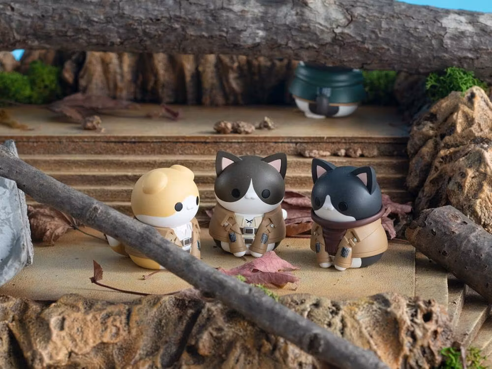 Attack on Titan Mega Cat Project Gathering Scout Regiment Box of 8 Figures