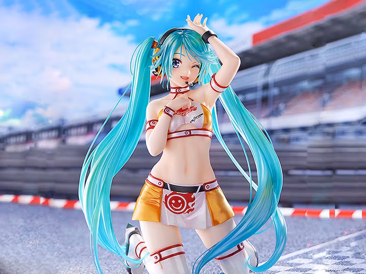 Vocaloid Racing Miku 2010 Ver. Art by Kentaro Yabuki