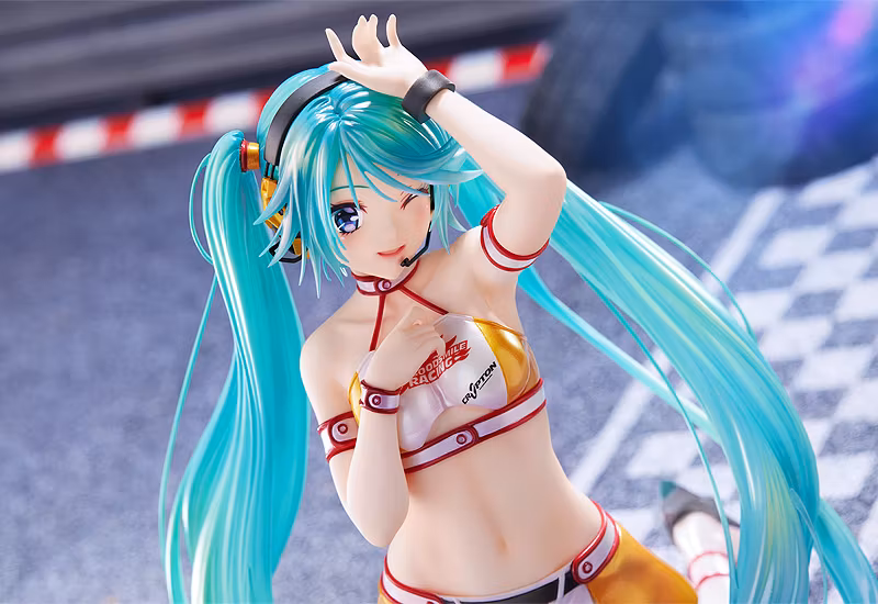 Vocaloid Racing Miku 2010 Ver. Art by Kentaro Yabuki
