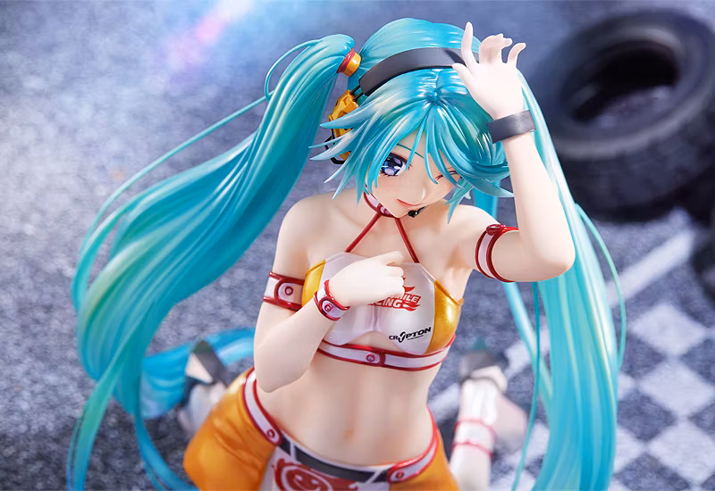 Vocaloid Racing Miku 2010 Ver. Art by Kentaro Yabuki