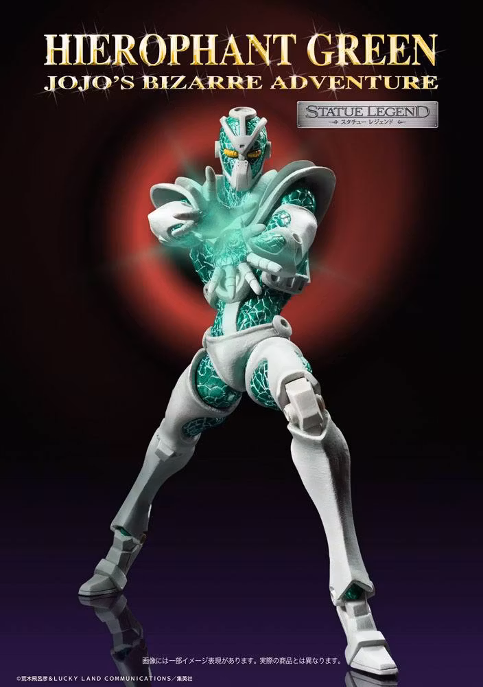 JoJo's Bizarre Adventure Statue Legend Hierophant Green