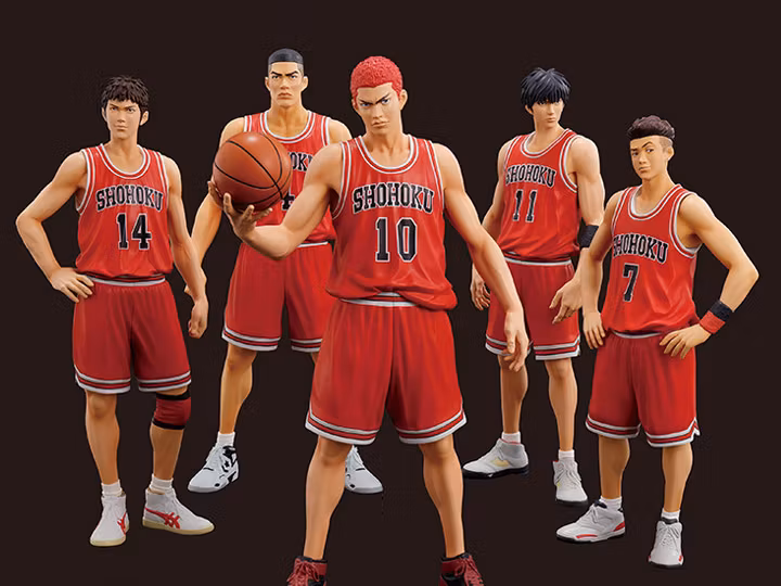 Slam Dunk One and Only Shohoku Member Figure Set