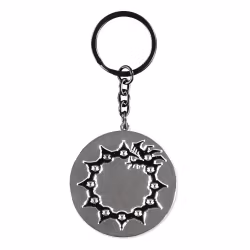 The Seven Deadly Sins Metal Keychain Logo
