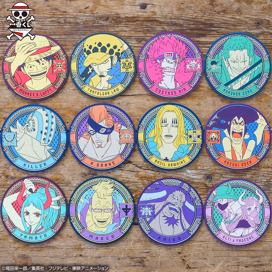 One Piece Ichibansho Wano Kuni Vol.3 Rubber Coaster (A)