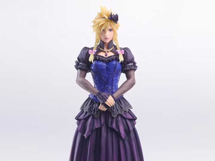 Final Fantasy VII: Remake Static Arts Cloud Strife (Dress Ver.)