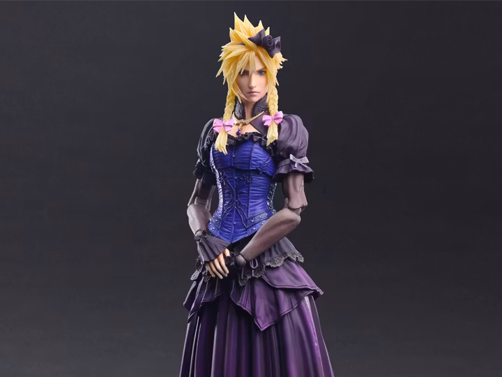 Final Fantasy VII: Remake Play Arts Kai Cloud Strife (Dress Ver.)