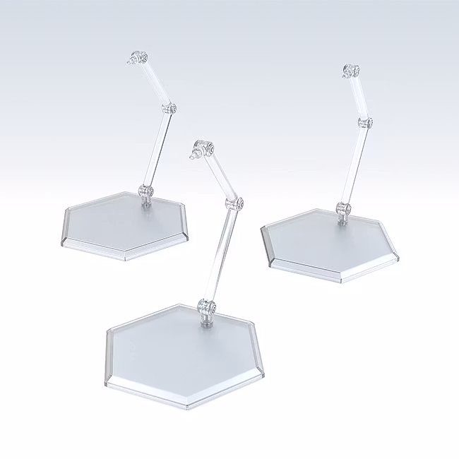 The Simple Stand Nendoroid More for Figures & Models 3-Pack Hex Type
