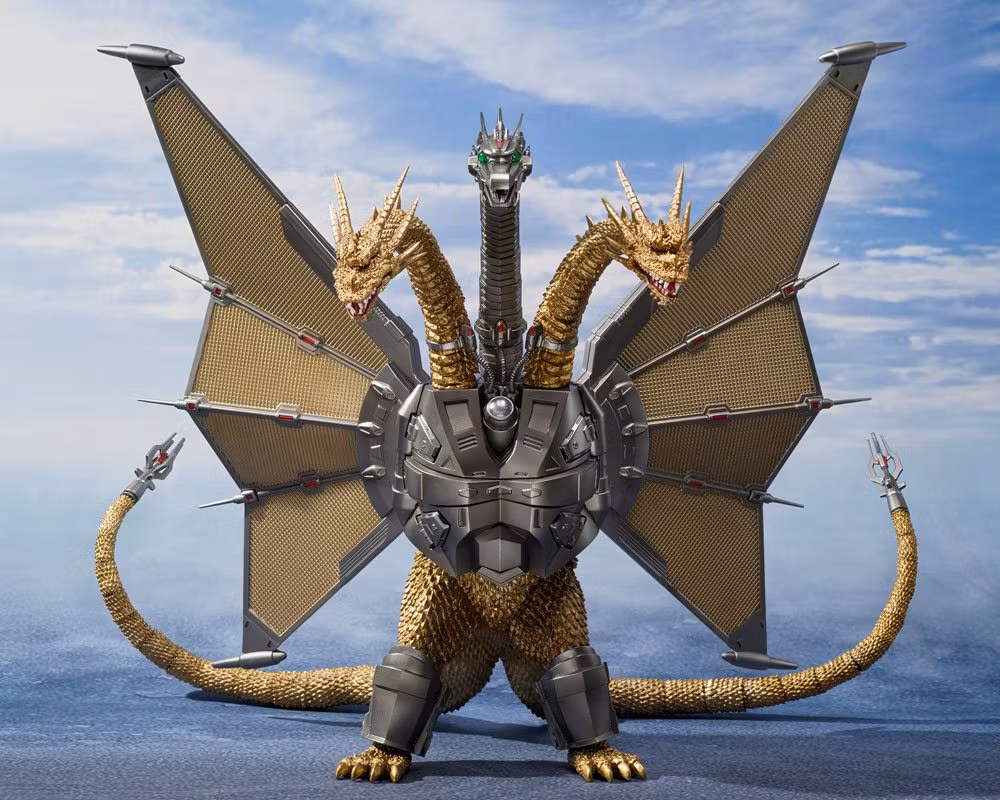 Godzilla vs. King Ghidorah S.H.MonsterArts Mecha Ghidorah Shinjuku Decisive Battle Special Set