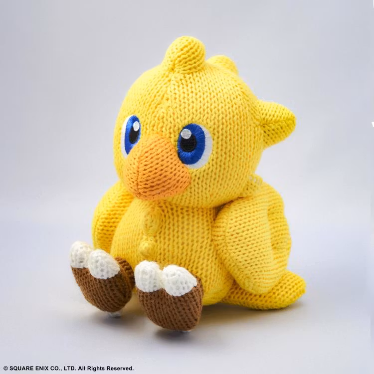 Final Fantasy Knitted Chocobo Plush