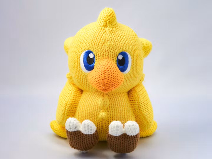 Final Fantasy Knitted Chocobo Plush