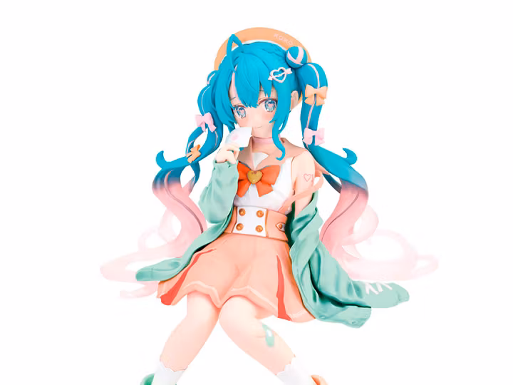 Vocaloid Noodle Stopper Hatsune Miku (Love Sailor Citrus Cream Ver.)