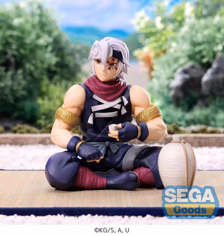 Demon Slayer: Kimetsu no Yaiba Tengen Uzui (Shinobi Costume) Premium Perching Figure