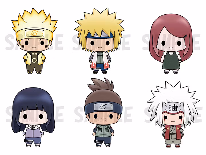 Naruto Shippuden Chokorin Mascot Vol.3 Box of 6 Figures