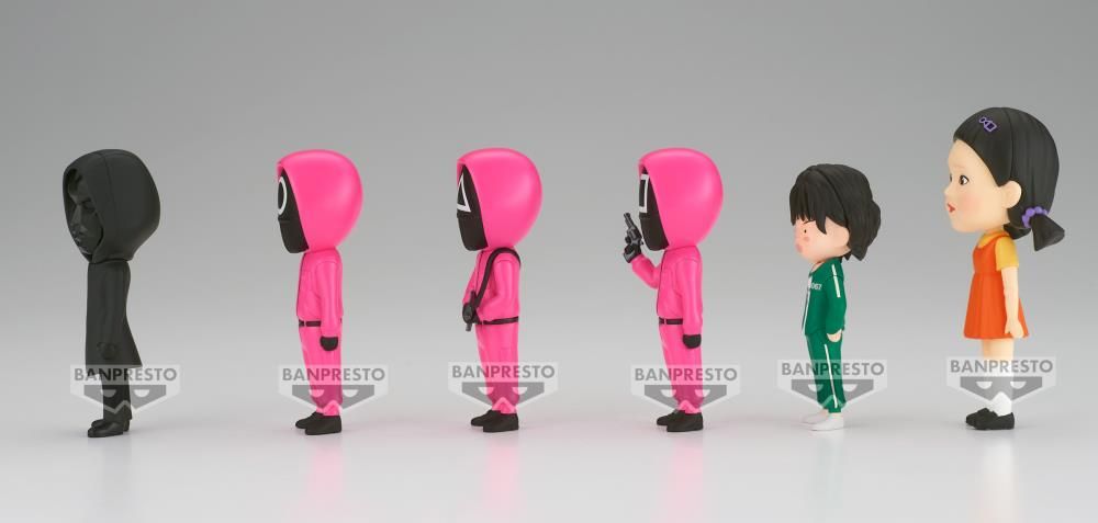 Squid Game World Collectable Figure Set of 6 Figures