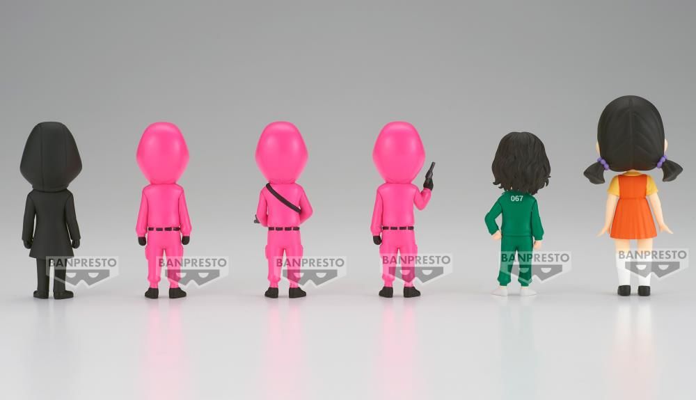 Squid Game World Collectable Figure Set of 6 Figures