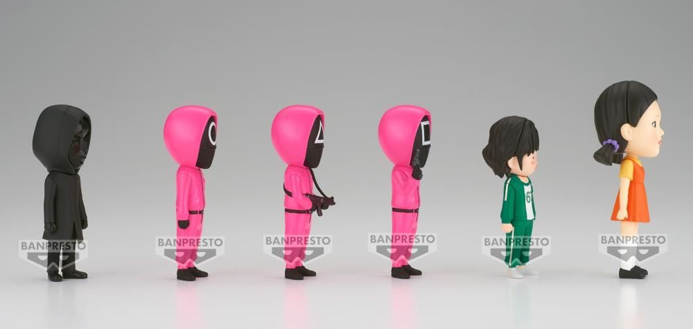 Squid Game World Collectable Figure Set of 6 Figures
