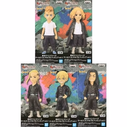 Tokyo Revengers WCF Vol.1 Set of 5 Figures