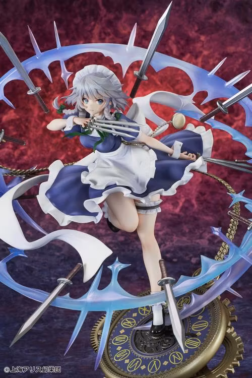 Touhou Project Izayoi Sakuya illustration by TEDDY