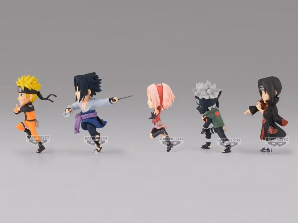 Naruto Shippuden WCF Set of 5 Figures