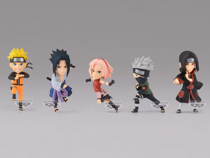 Naruto Shippuden WCF Set of 5 Figures