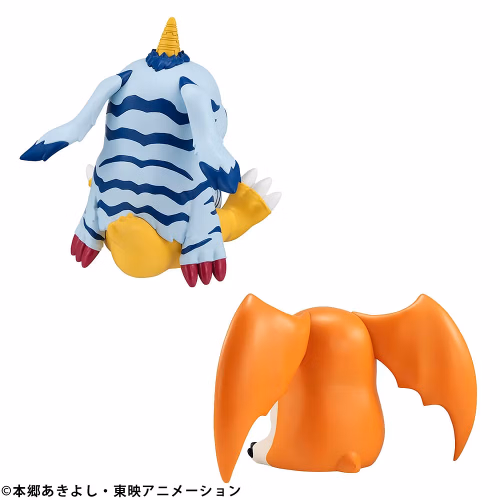 Digimon Adventure Look Up Series Gabumon & Patamon Set with Gift