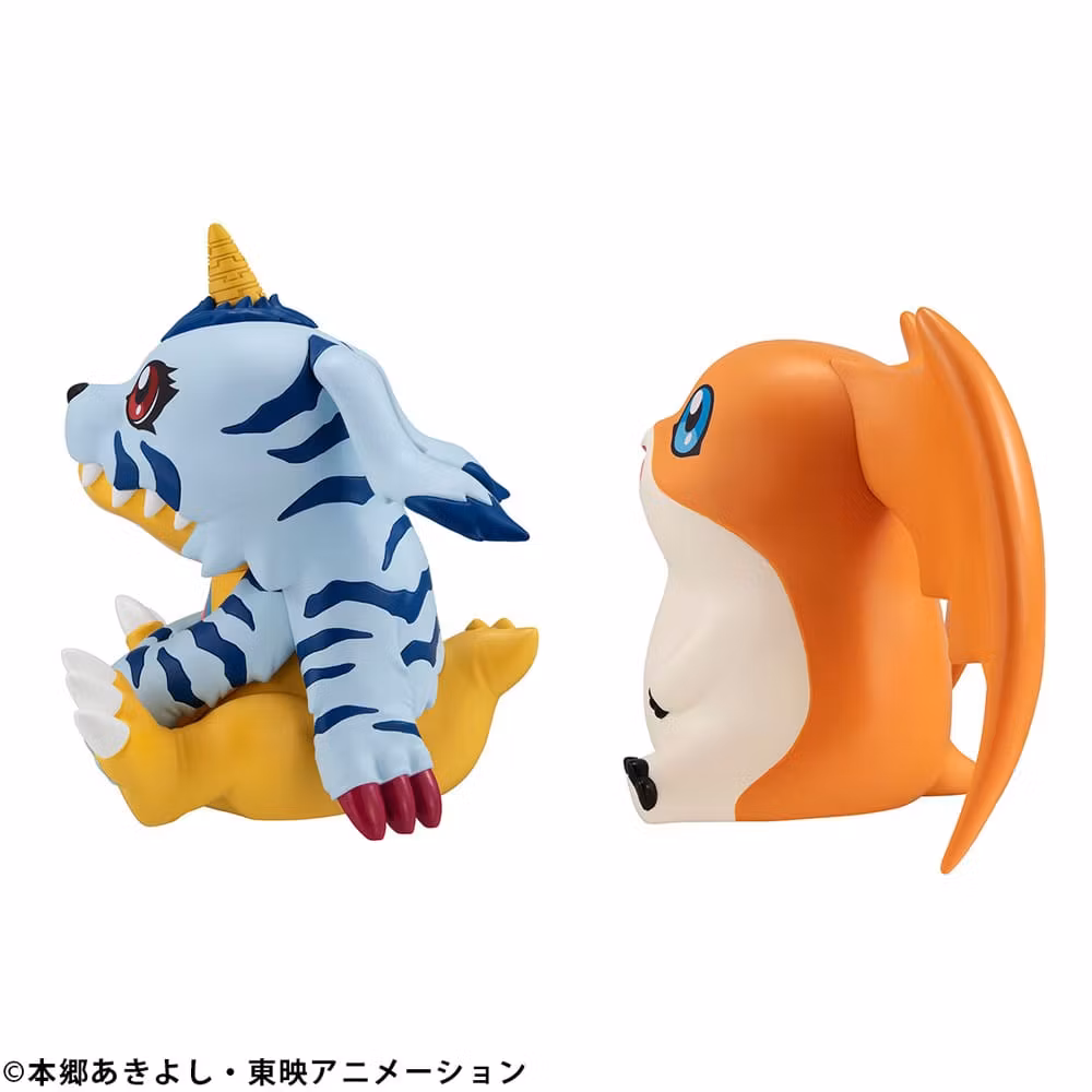 Digimon Adventure Look Up Series Gabumon & Patamon Set with Gift