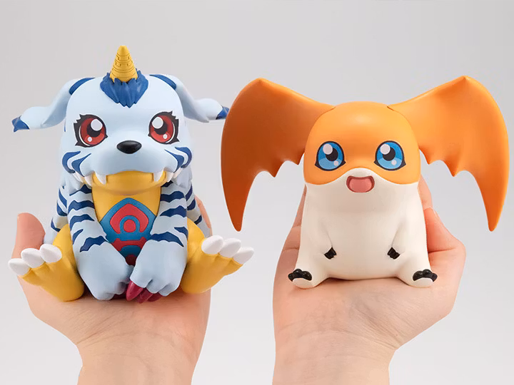 Digimon Adventure Look Up Series Gabumon & Patamon Set with Gift