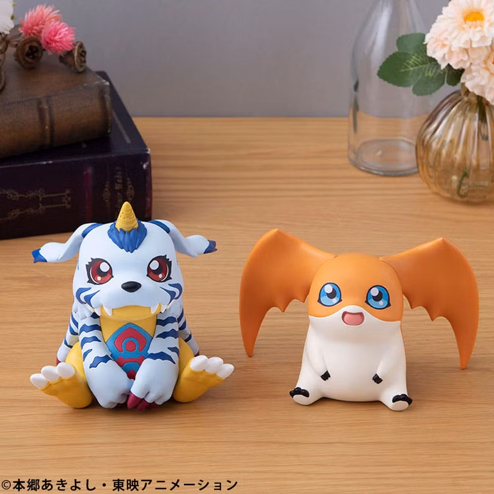 Digimon Adventure Look Up Series Gabumon & Patamon Set with Gift
