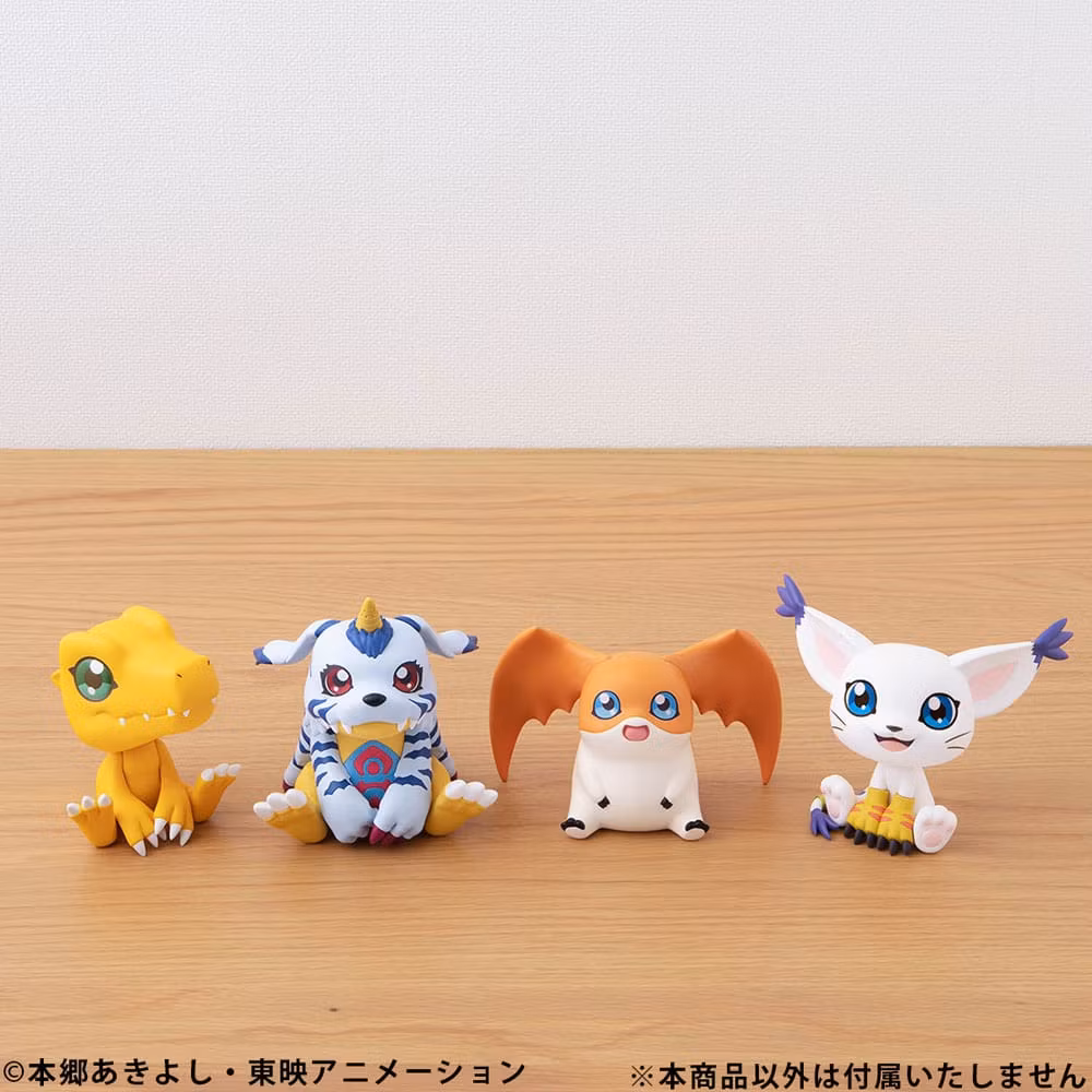 Digimon Adventure Look Up Series Gabumon & Patamon Set with Gift